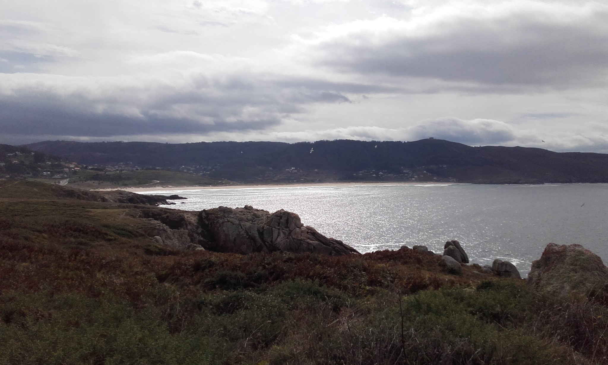 Fig. 5 Vista desde el castro de la cercana playa de Doniños