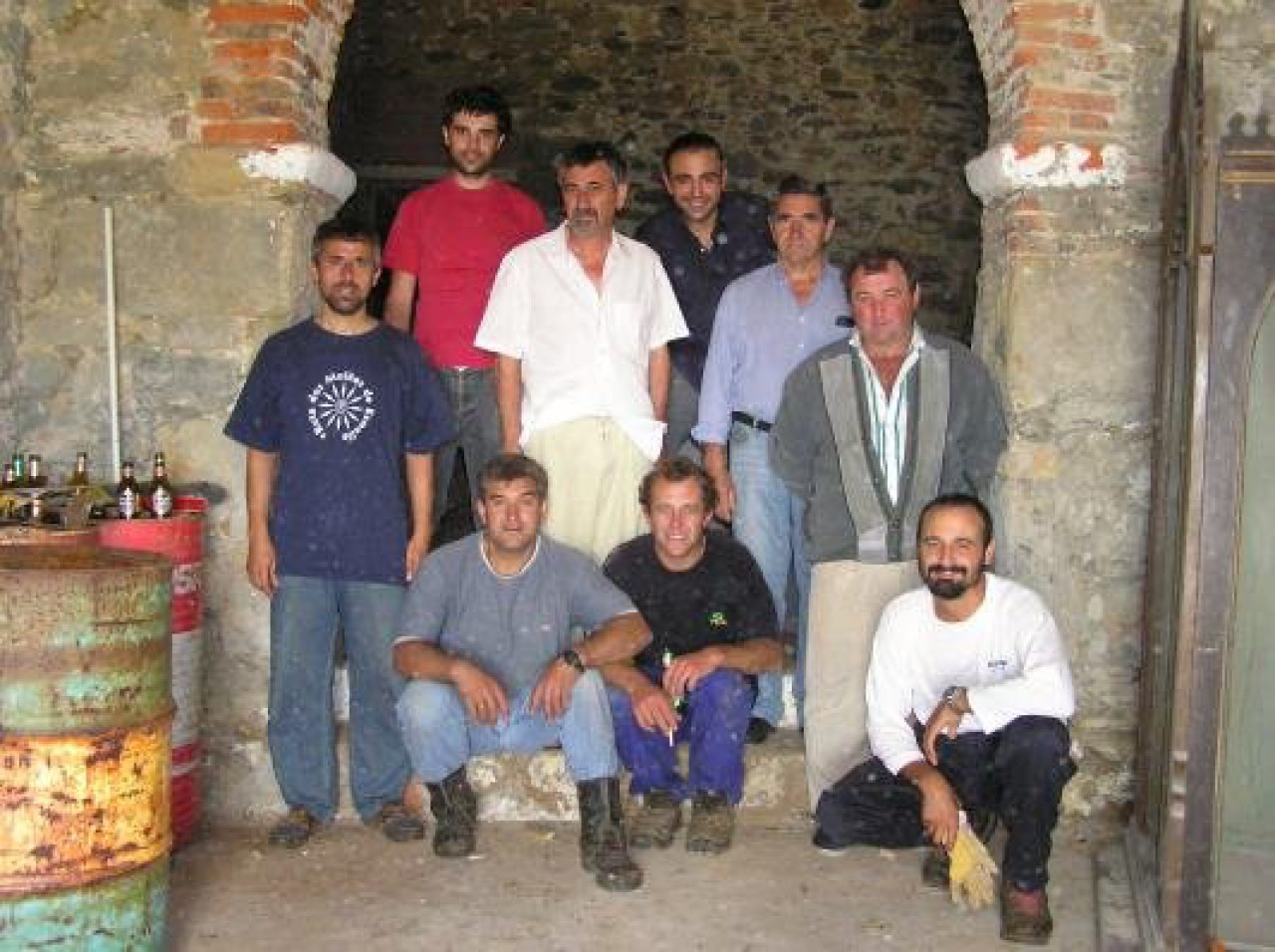 Trabajos restauración Ermita S.Comba 2005